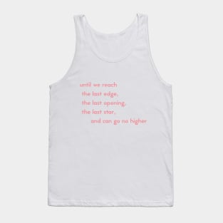 Enfys Nest Pink Text Tank Top